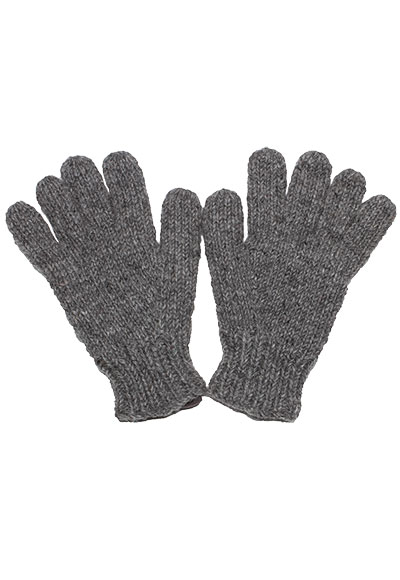 Chunky Gloves Mid Grey