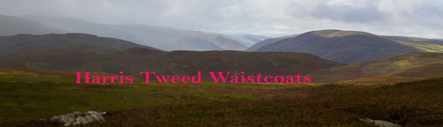 Harris Tweed  Waistcoat