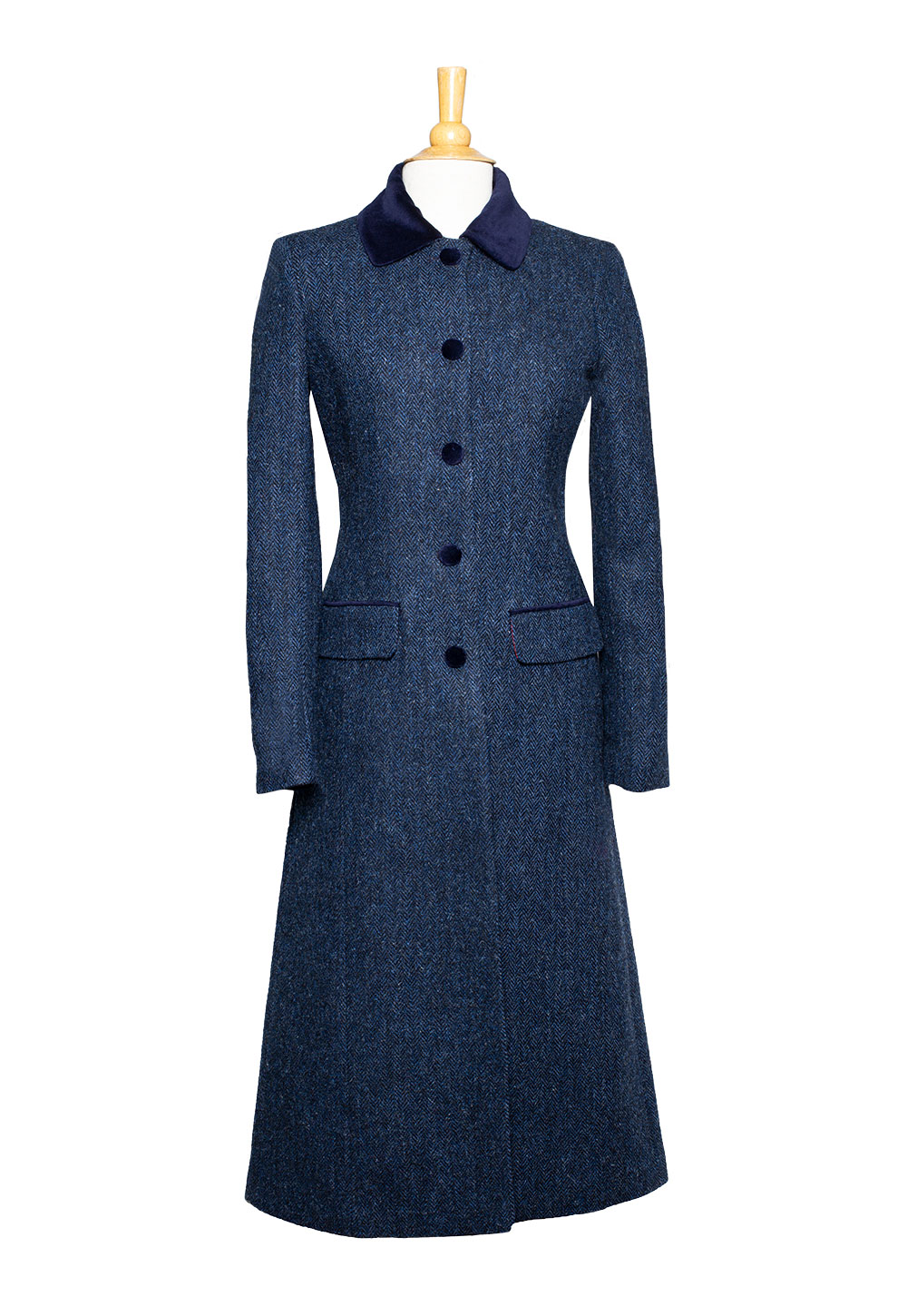 Harris Tweed Edith Coat Grey Herringbone | lupon.gov.ph