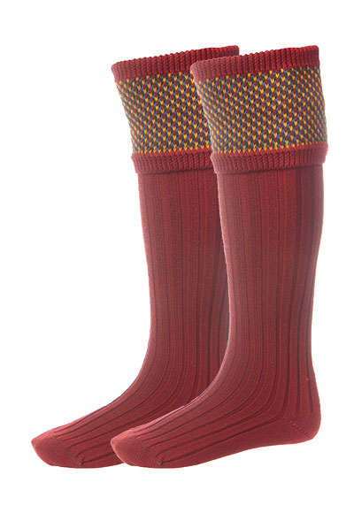 Men's Stockings Tayside Red